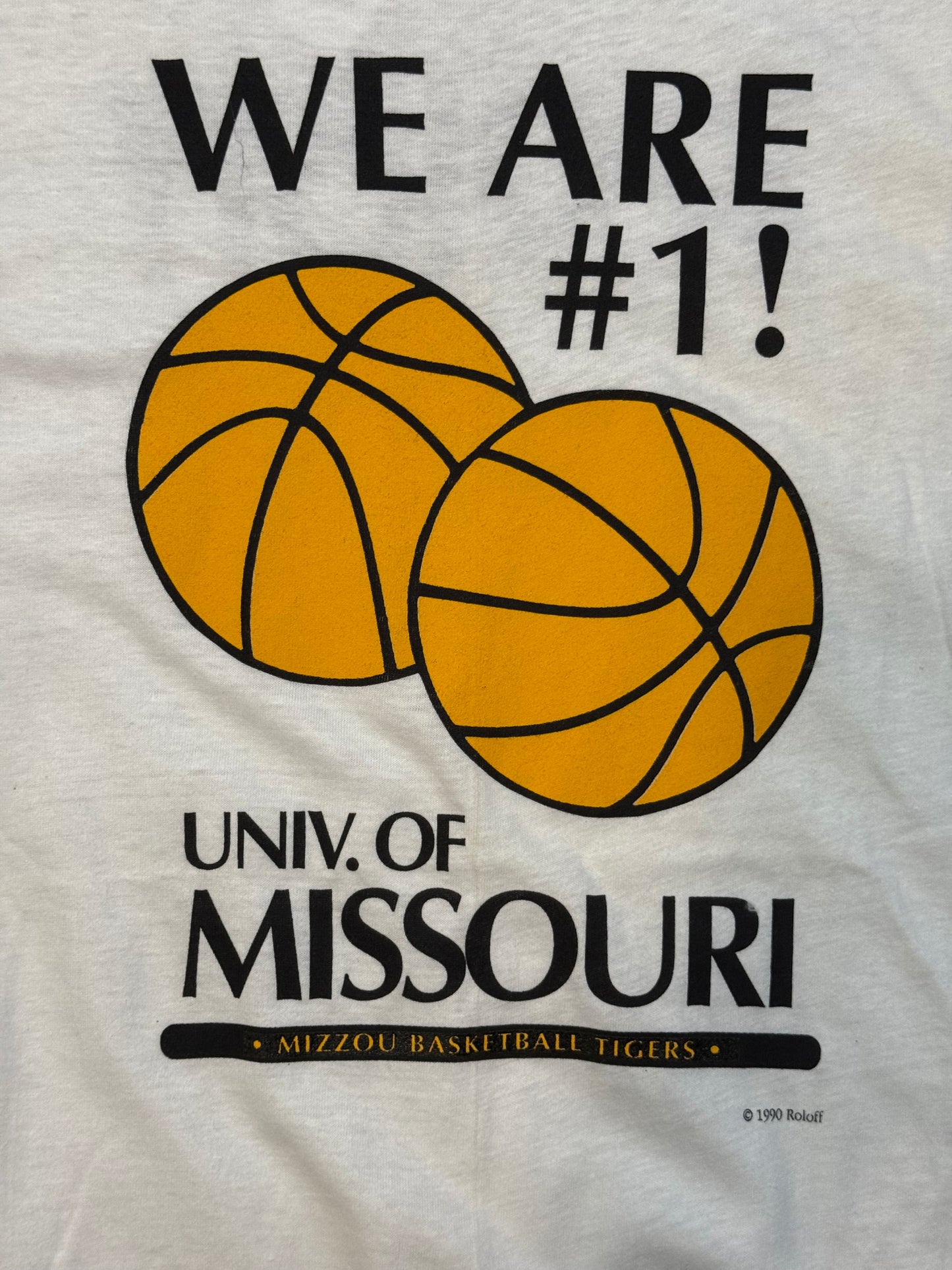 1990 University of Missouri Big 8 Basketball Champions