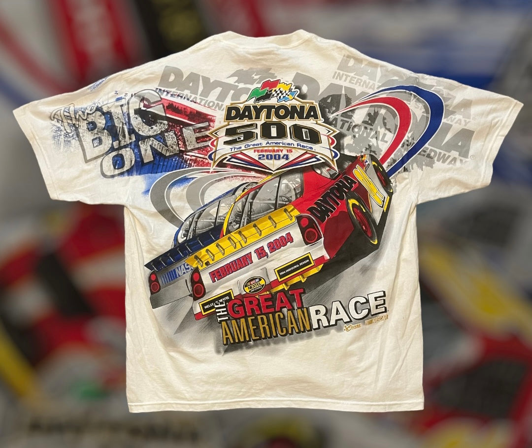 2004 Daytona 500 All Over Print Tee