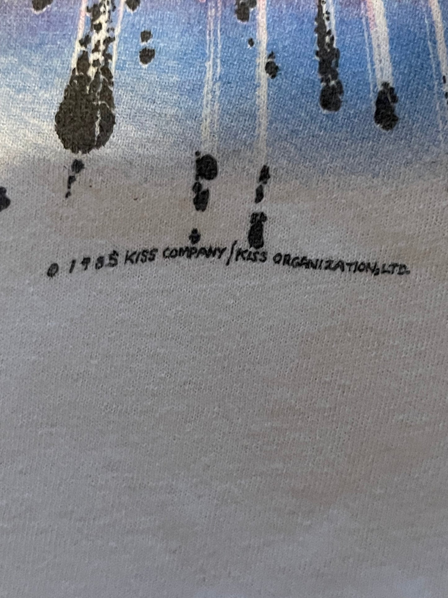 1985 Kiss Tour Tee