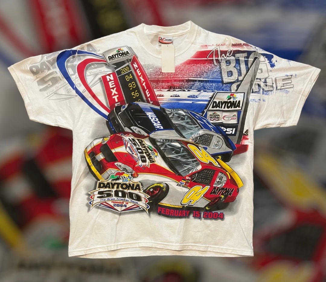 2004 Daytona 500 All Over Print Tee