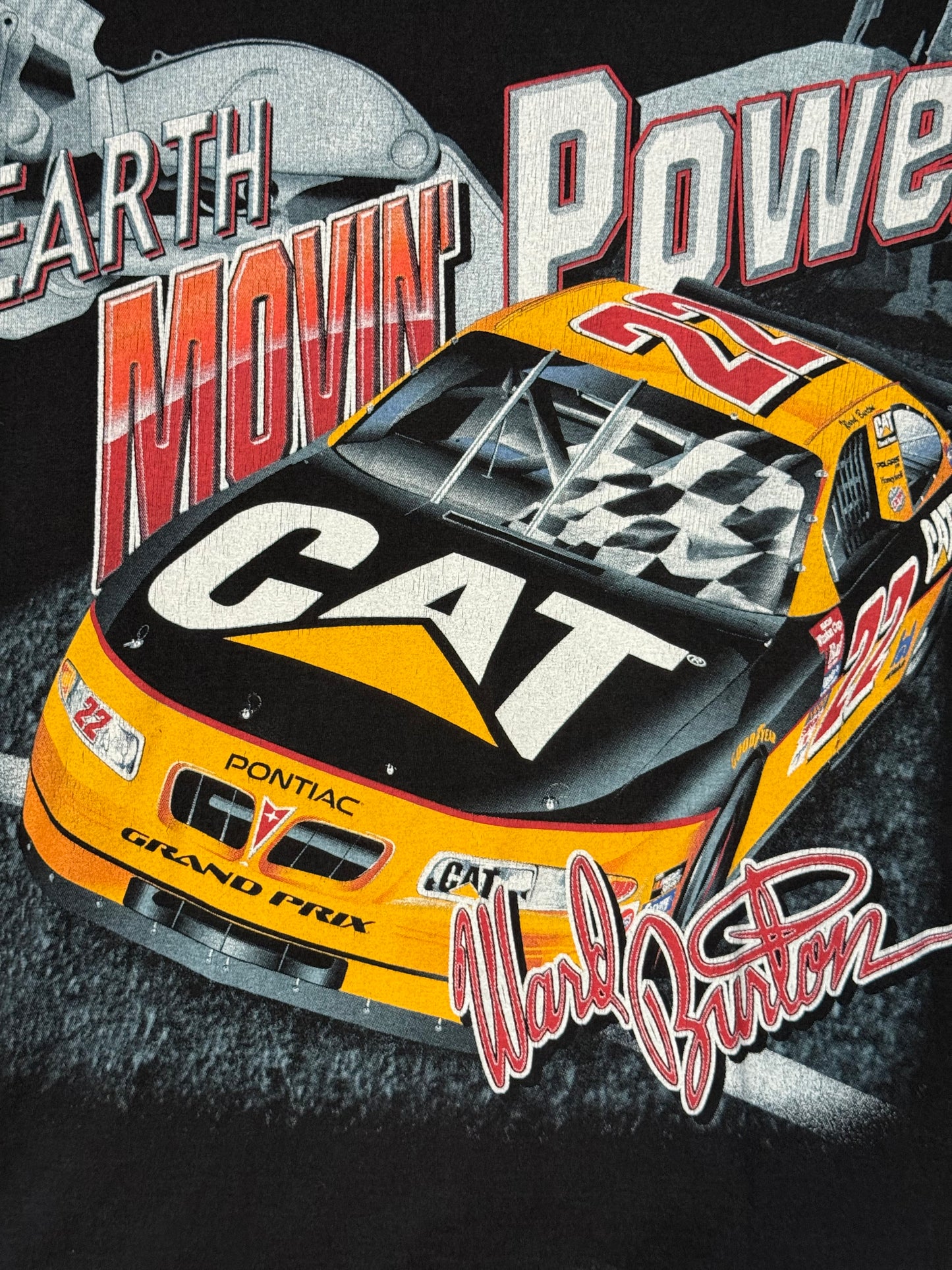 2000 Ward Burton All Over Print Nascar Tee