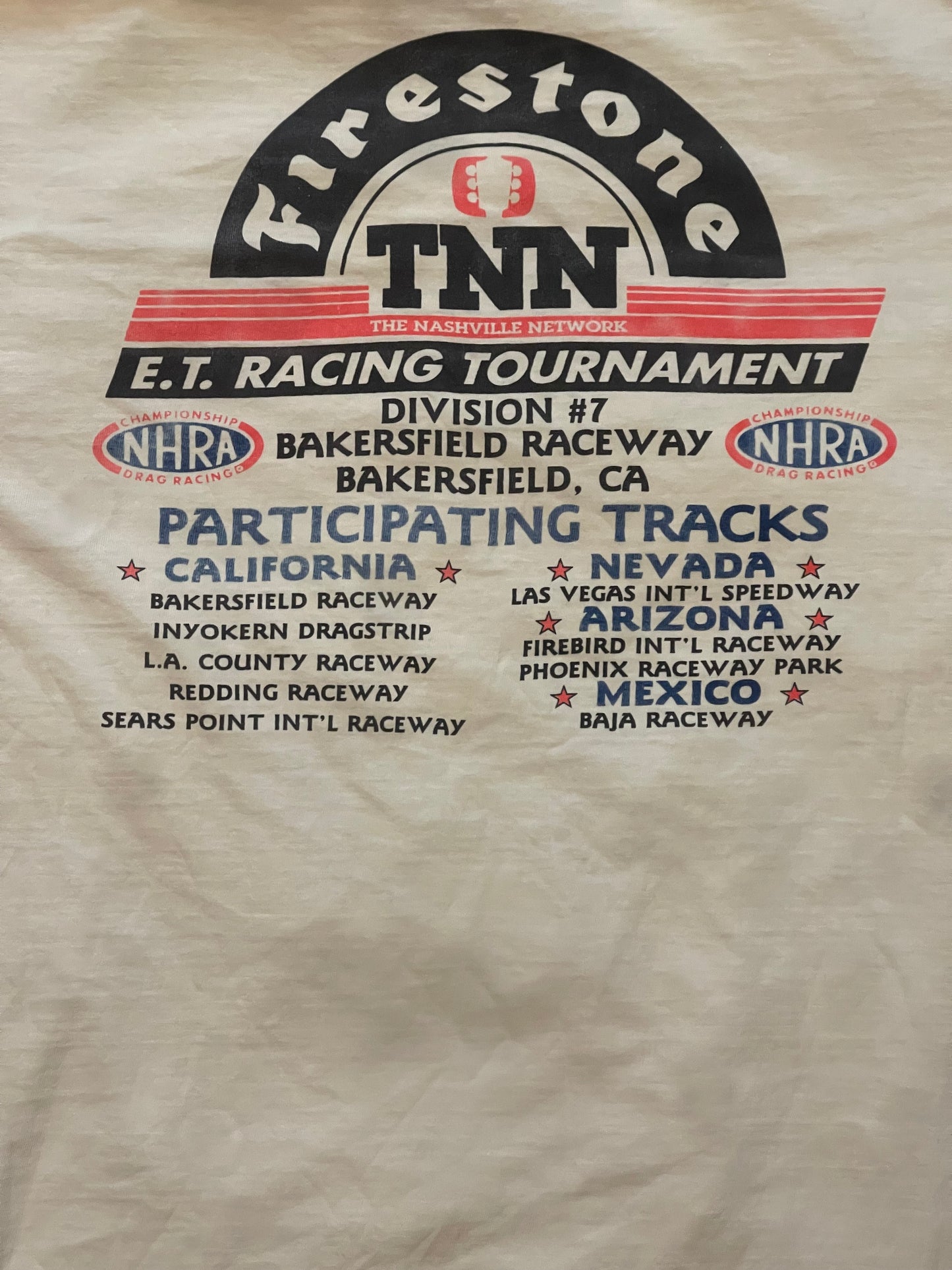 1992 Firestone Racing Tee