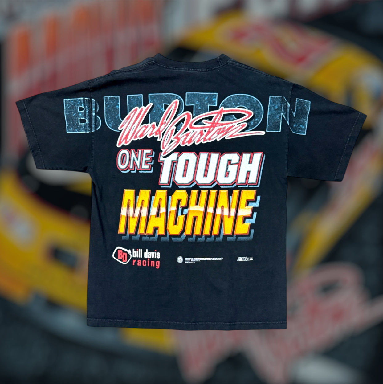 2000 Ward Burton All Over Print Nascar Tee