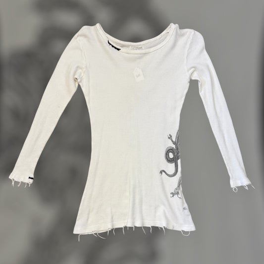Affliction Style Y2K Knit Long Sleeve