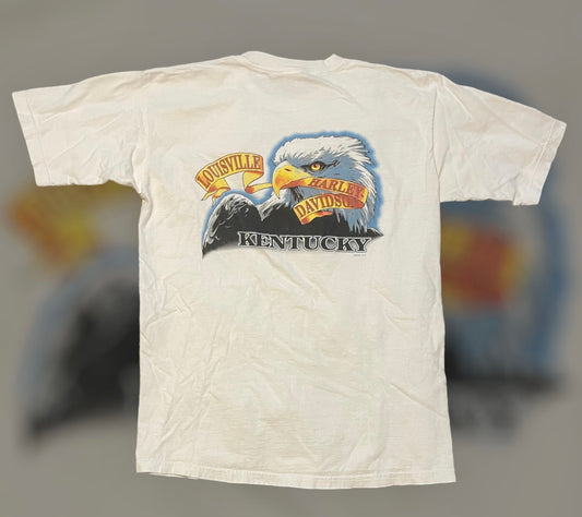 2002 Louisville Harley Tee