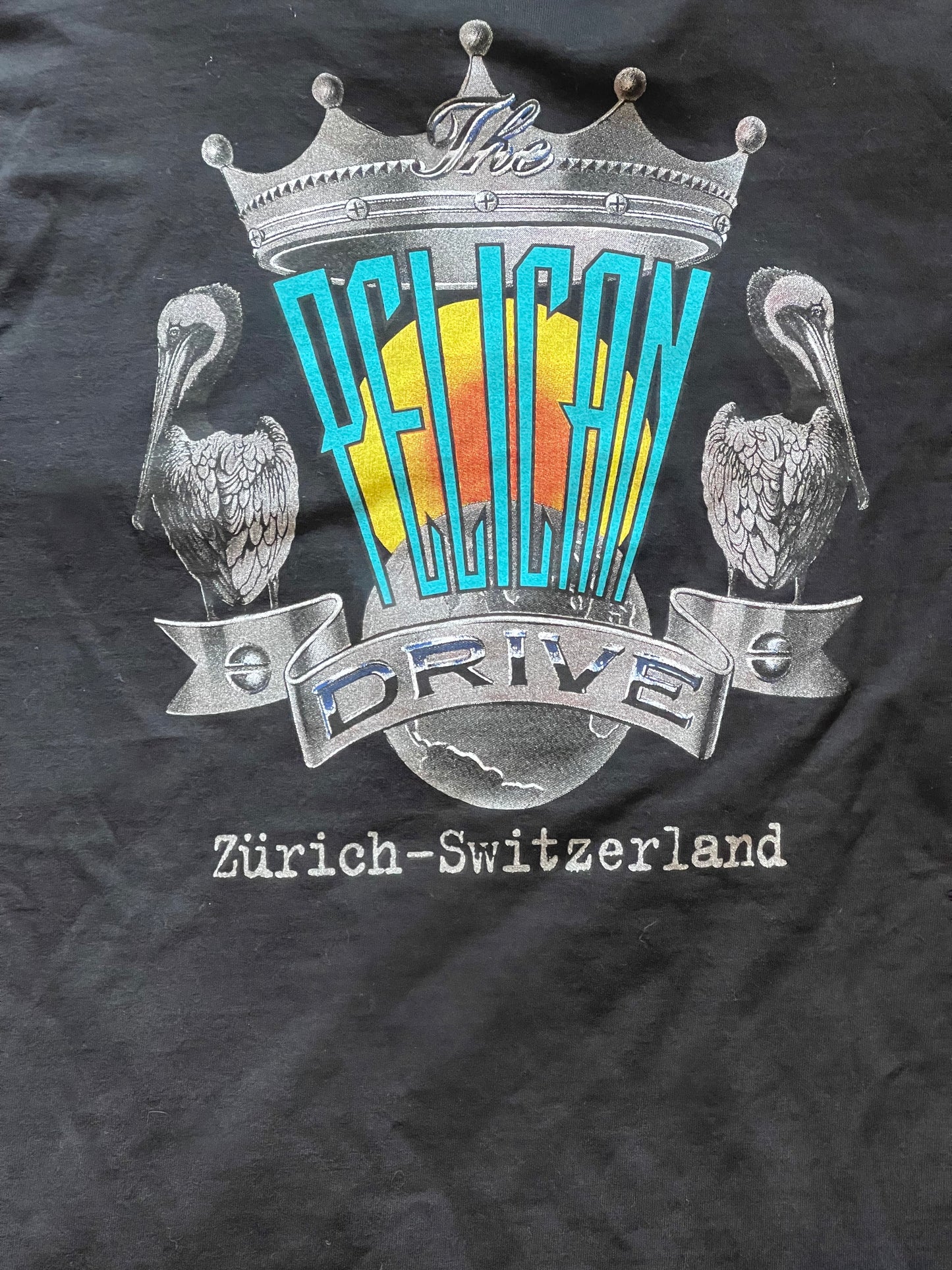 2000 Switzerland Harley Tee