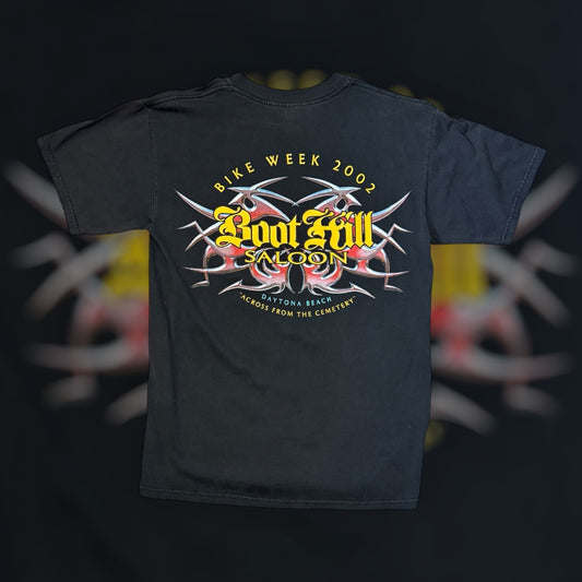 2002 Boot Hill Saloon Bike Week Tee