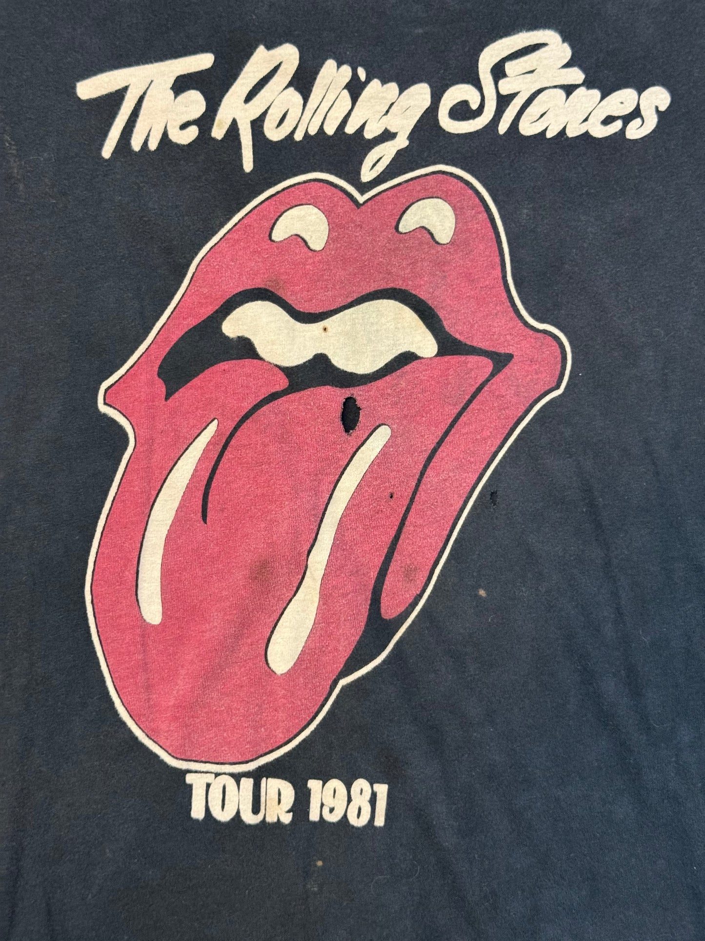 1981 Rolling Stones Tour Tee