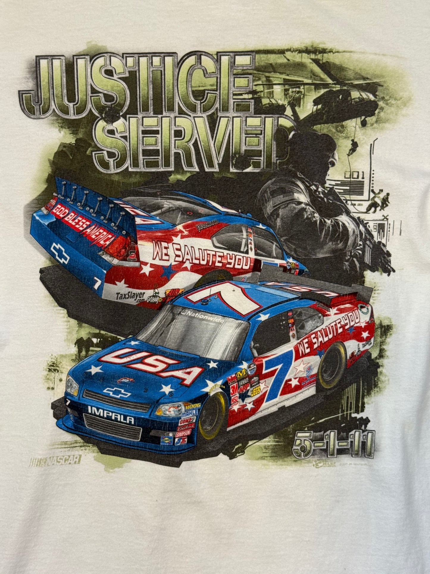 2011 JR Motorsports Nascar Tee
