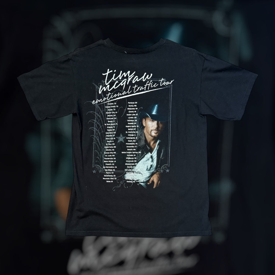 2011 Tim McGraw Emotional Traffic Tour Tee