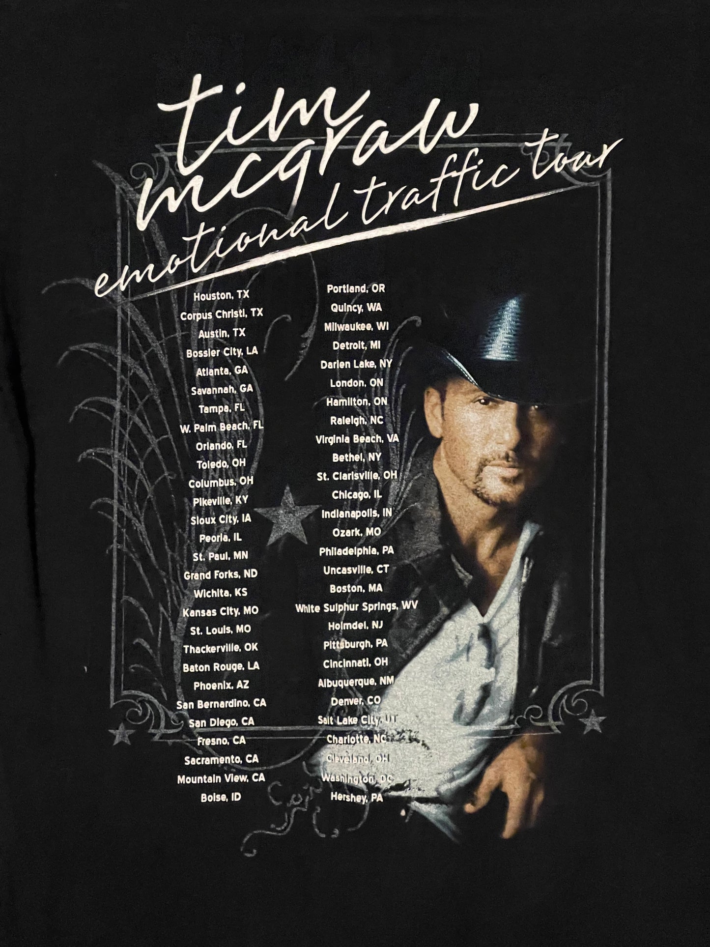 2011 Tim McGraw Tour Tee