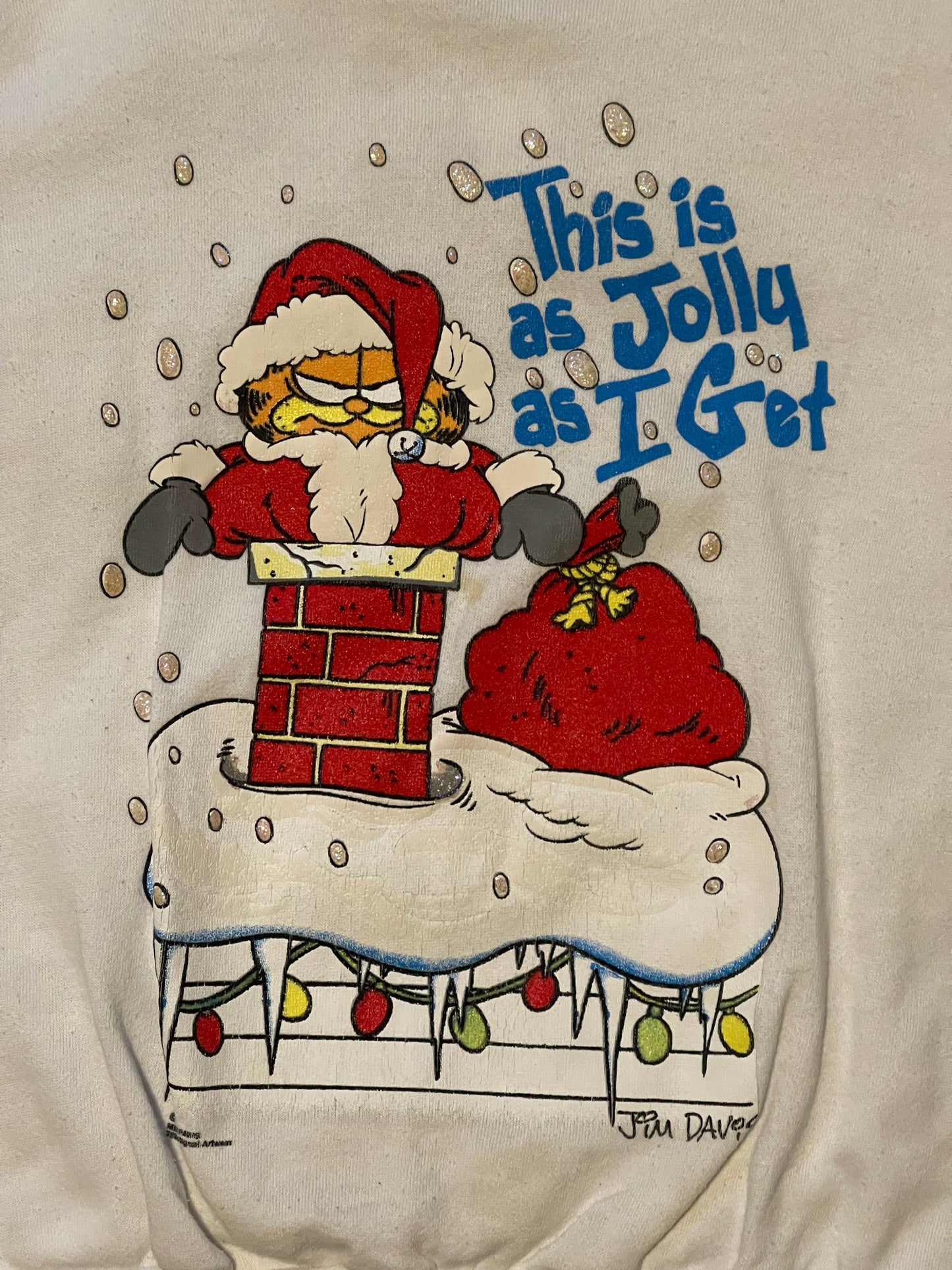 1994 Garfield Christmas Crewneck
