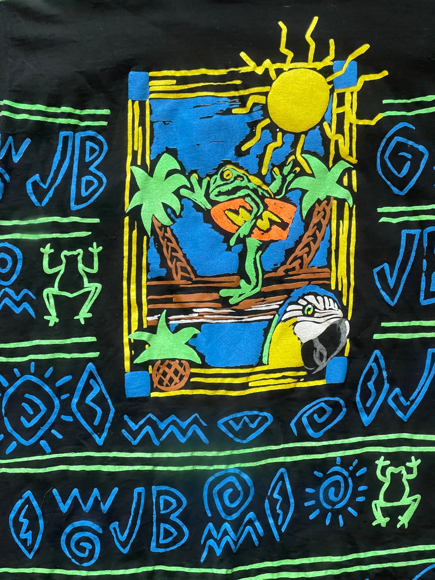 90’s Jimmy Buffet All Over Print Tee