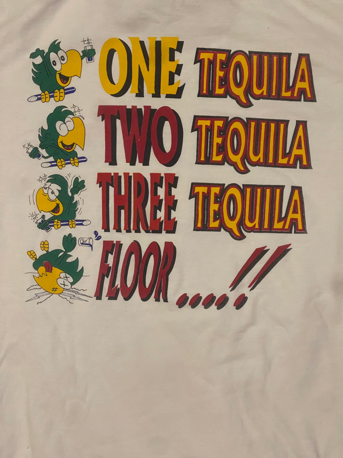 90’s Four Stages of Tequila Tee