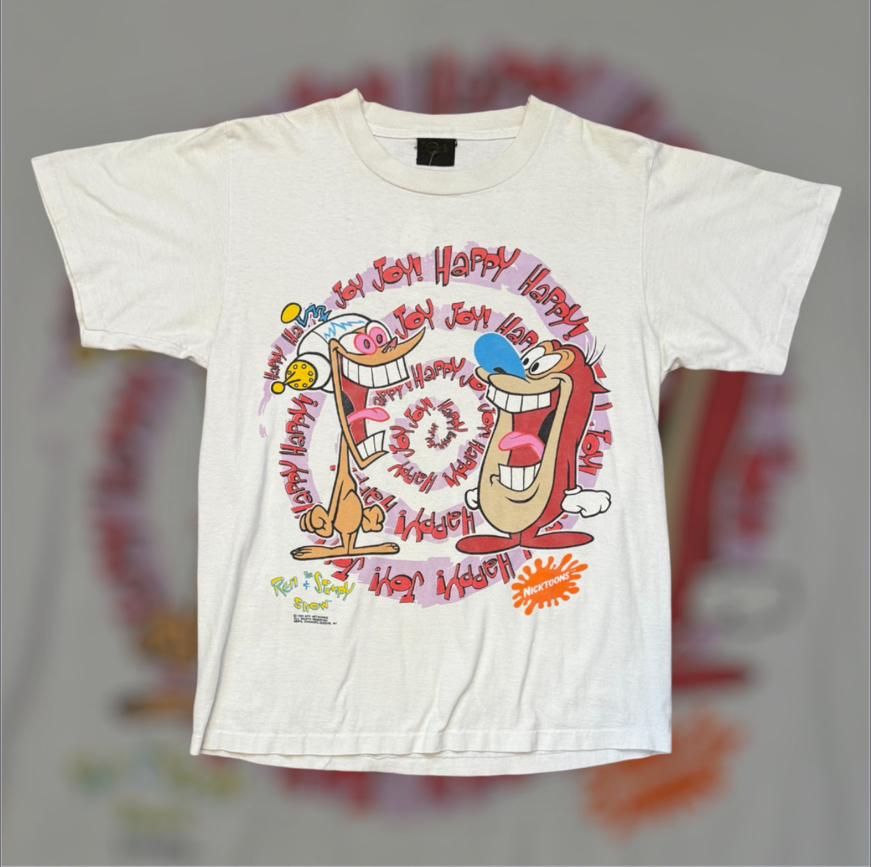 1992 Ren & Stimpy Tee