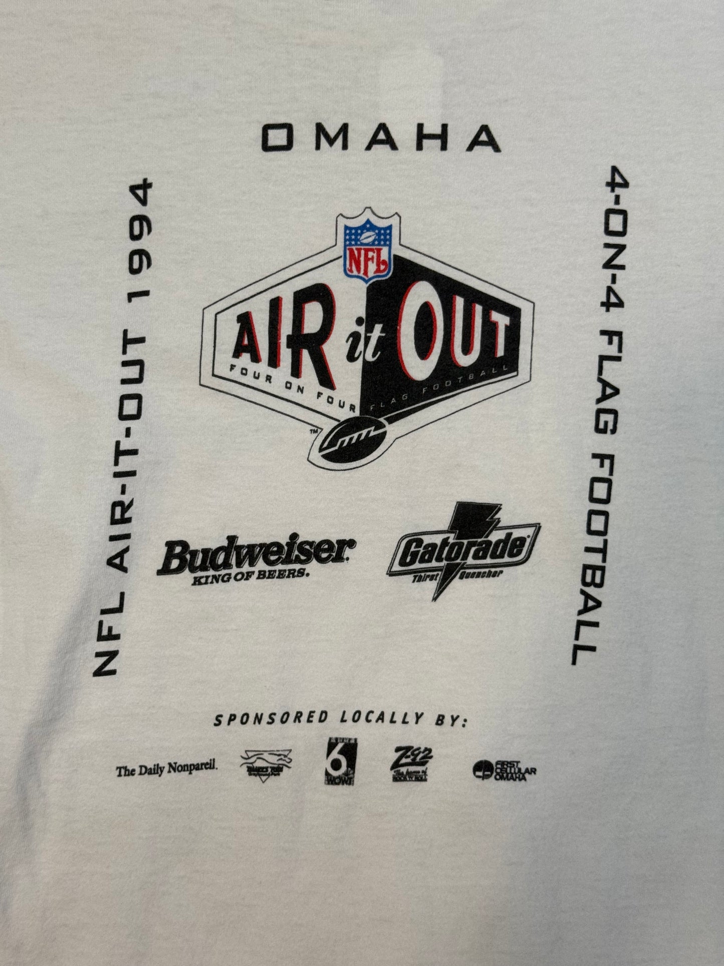 1994 NFL Flag Football Tee