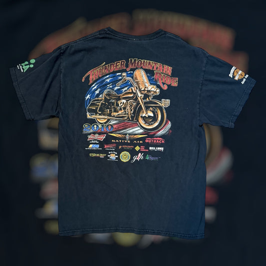 2010 Thunder Mountain Ride Biker Tee