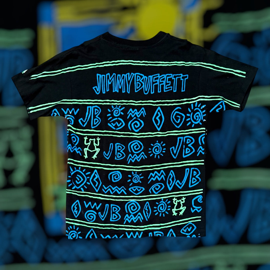 Vintage Jimmy Buffet All Over Print Tee