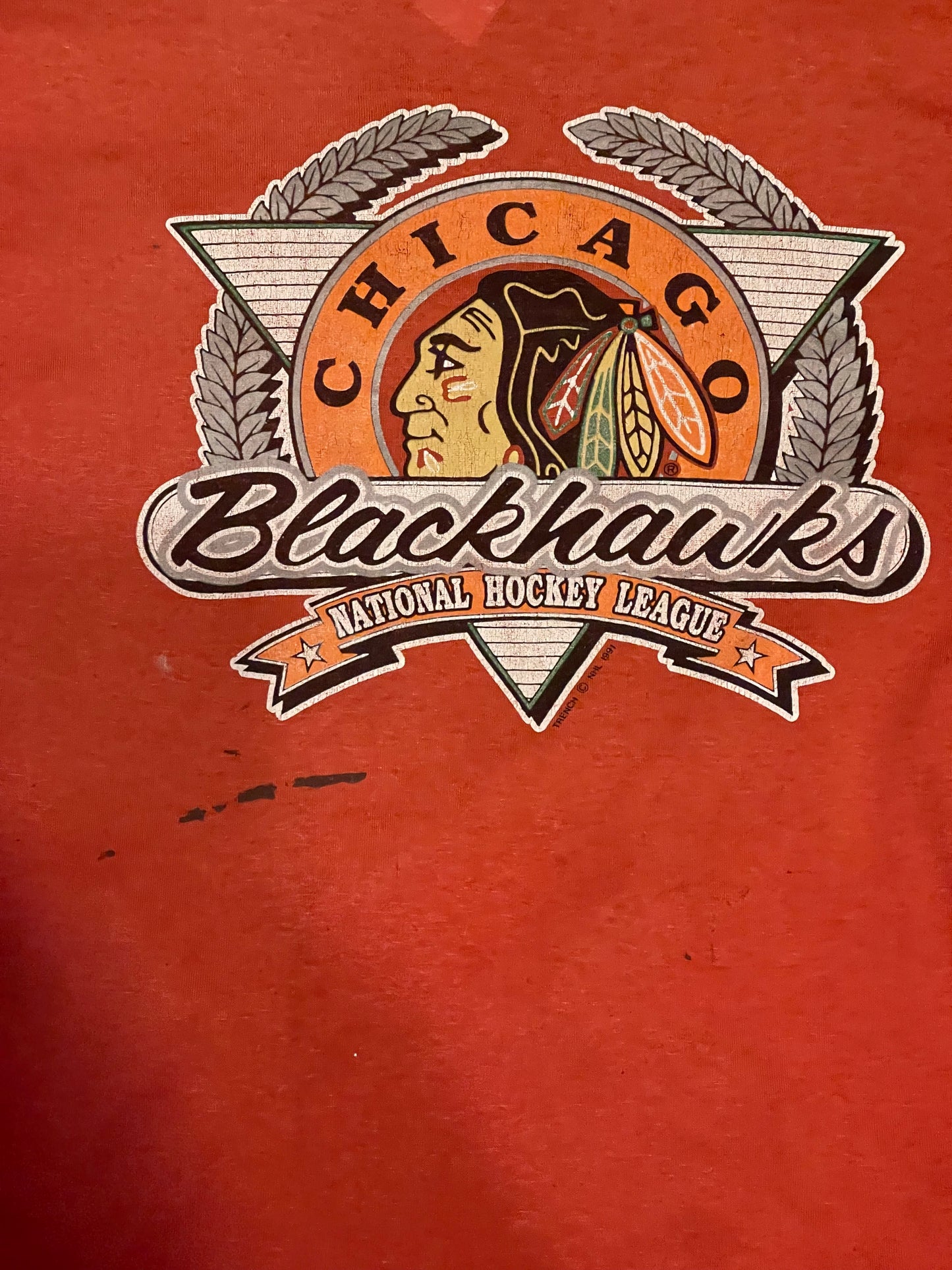 1991 Chicago Blackhawks Tee