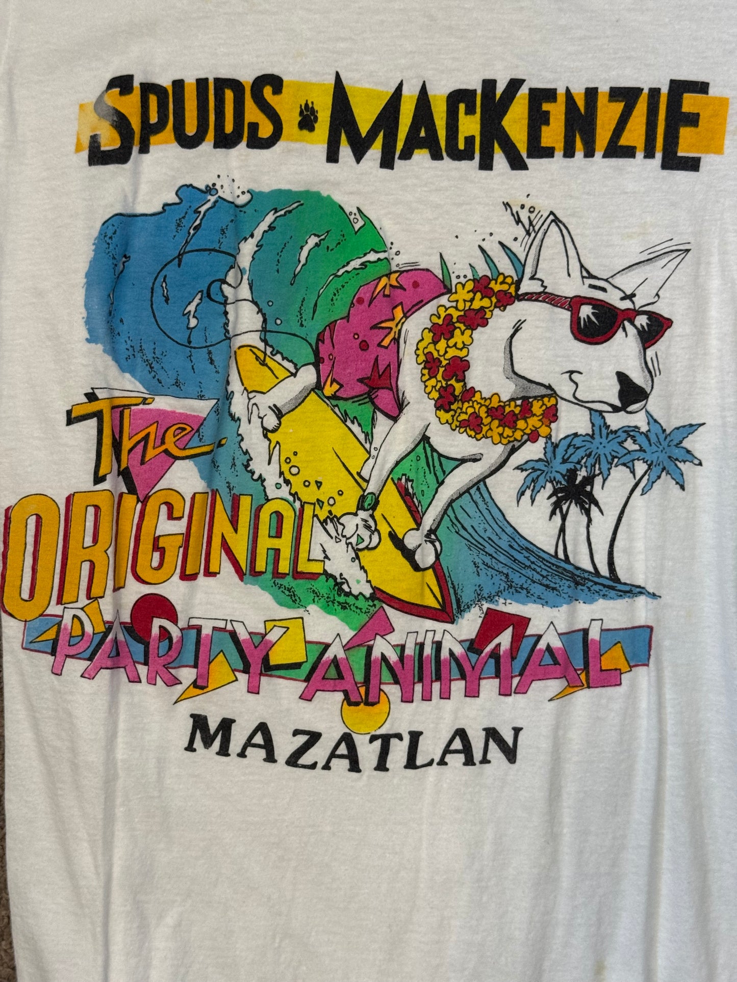 80’s Budweiser Spuds Mackenzie Tee