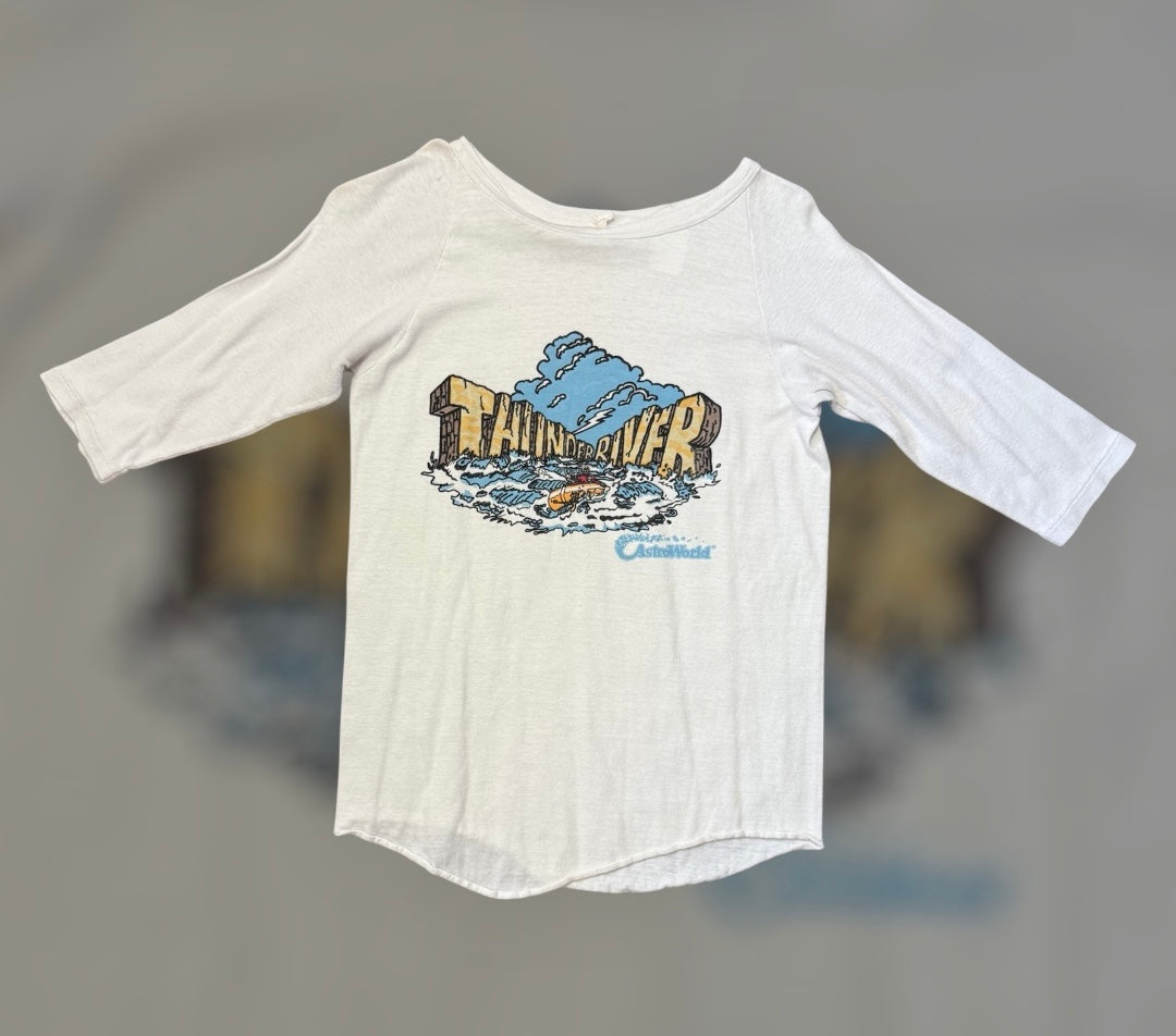 80’s Texas Six Flags Astroworld 3/4 Sleeve