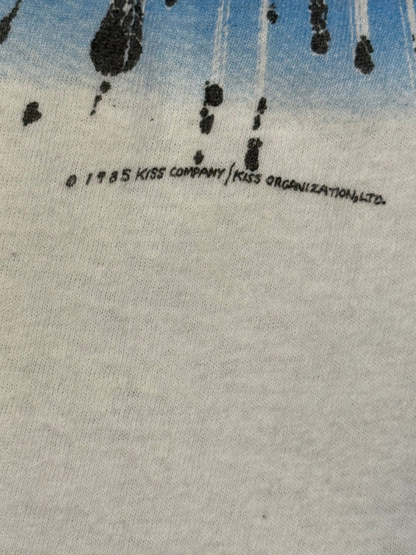 1985 Kiss Asylum Tour Tee