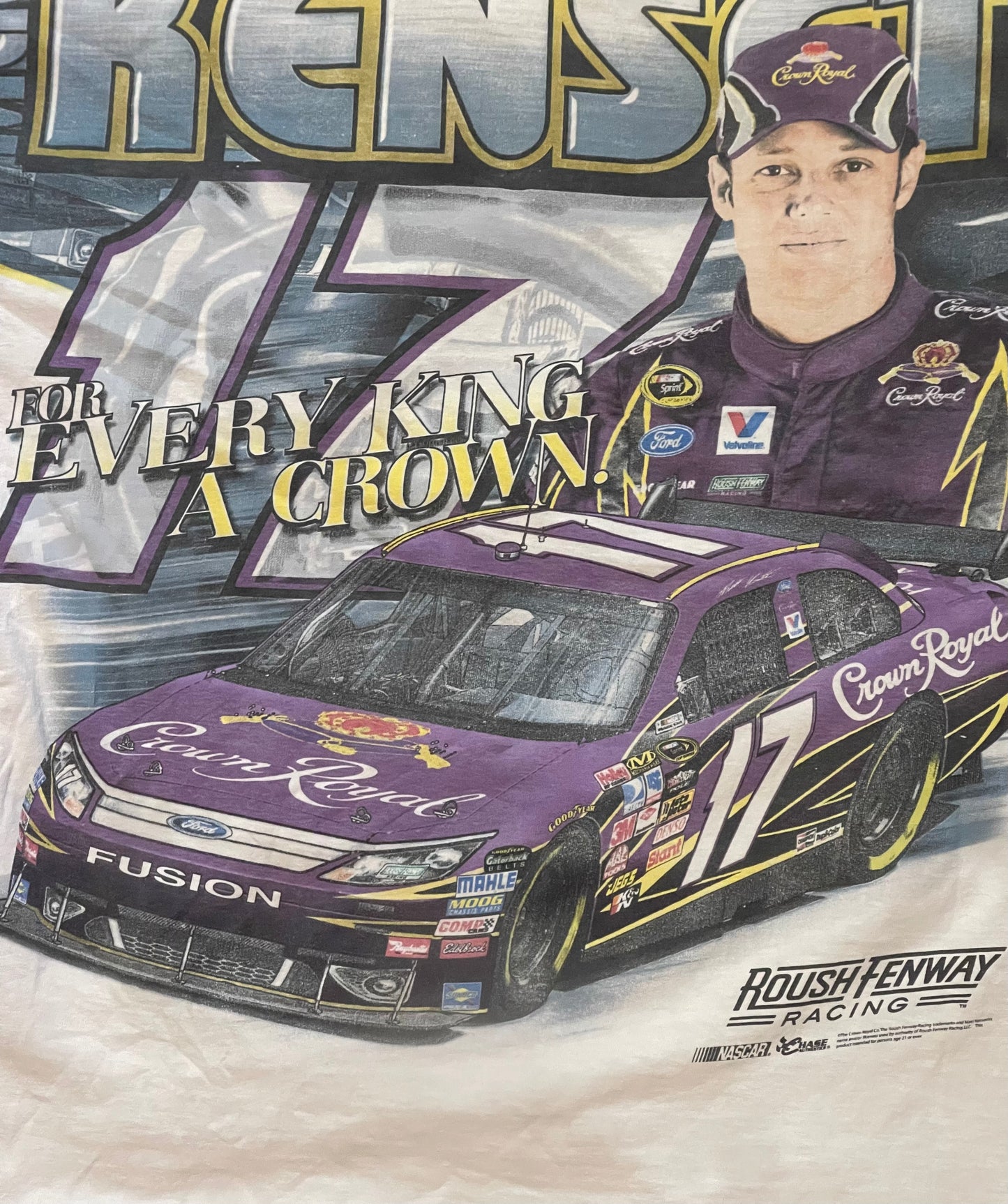 2000’s Matt Kenseth All Over Print Tee