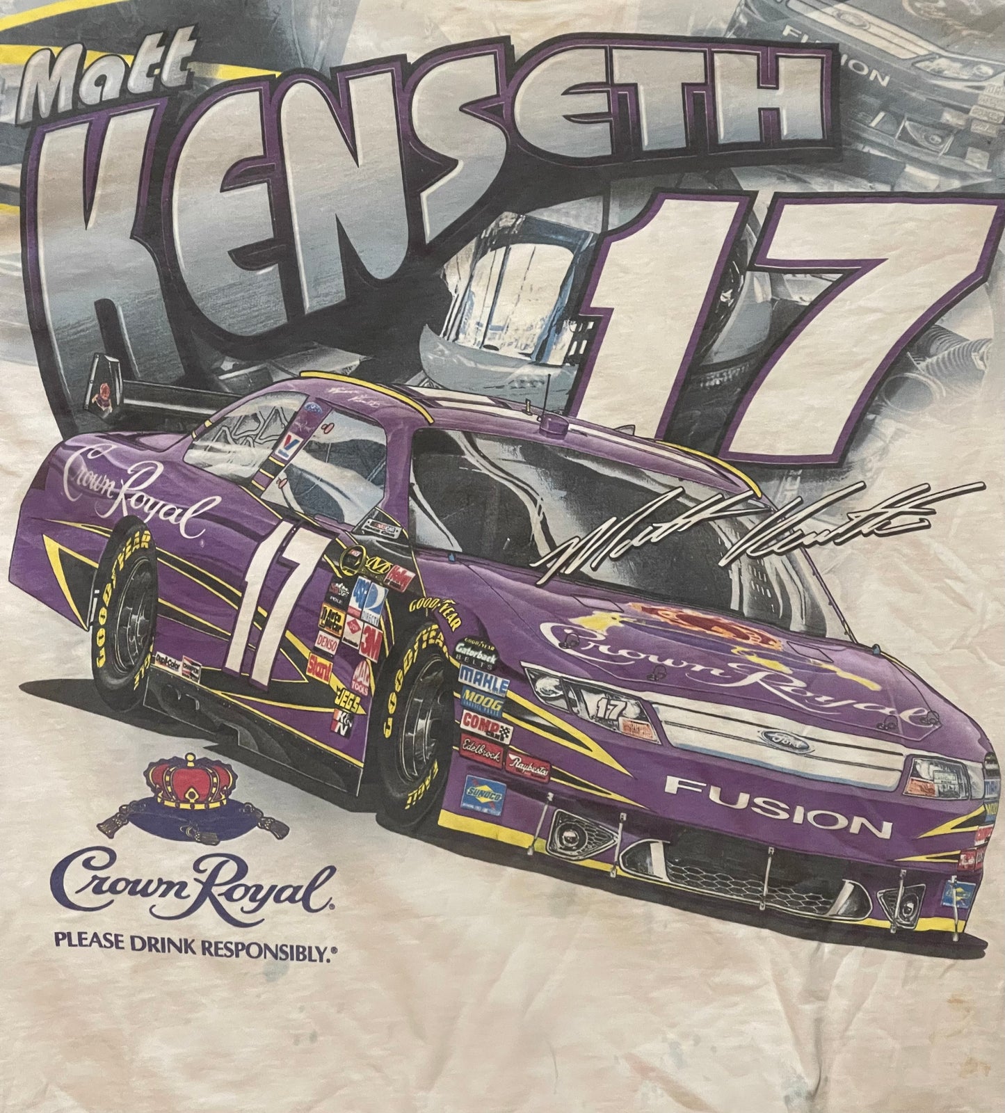 2000’s Matt Kenseth All Over Print Tee