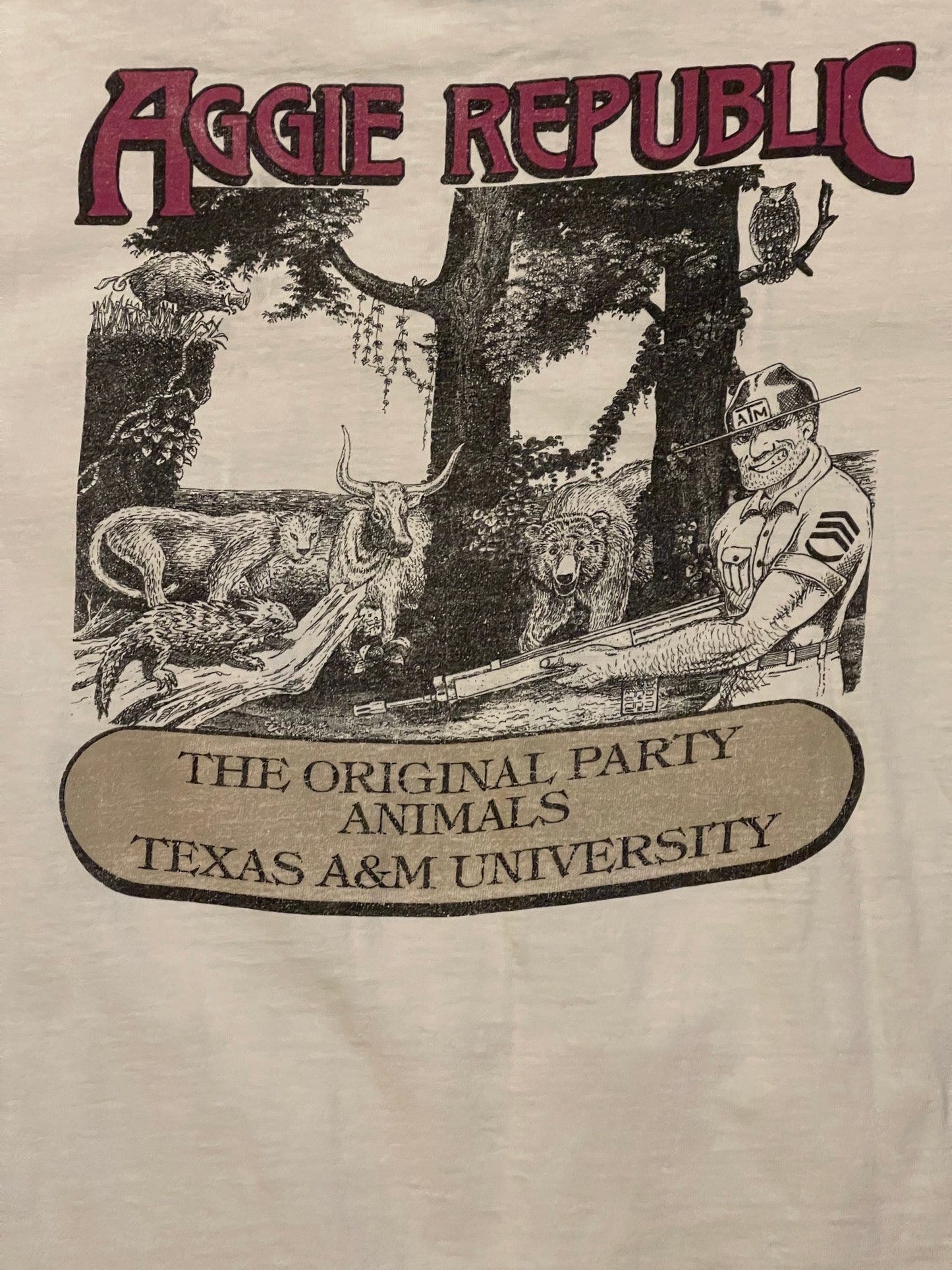 90’s Texas A&M Party Animal Tee