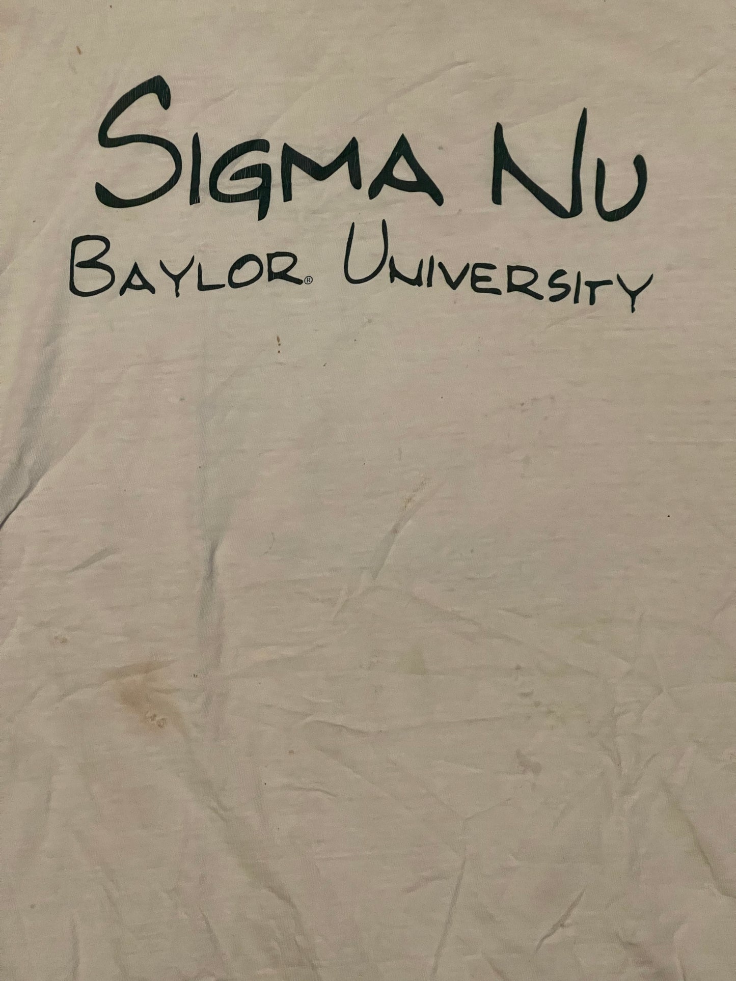 1997 Baylor Sigma Nu Tee