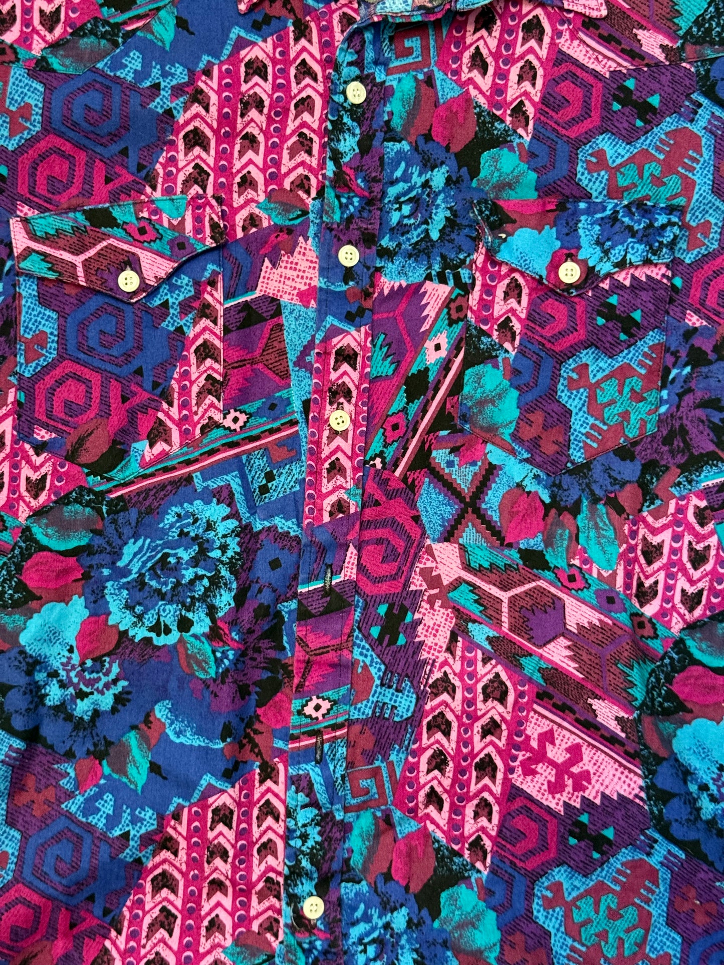 Vintage Wrangler Button Up