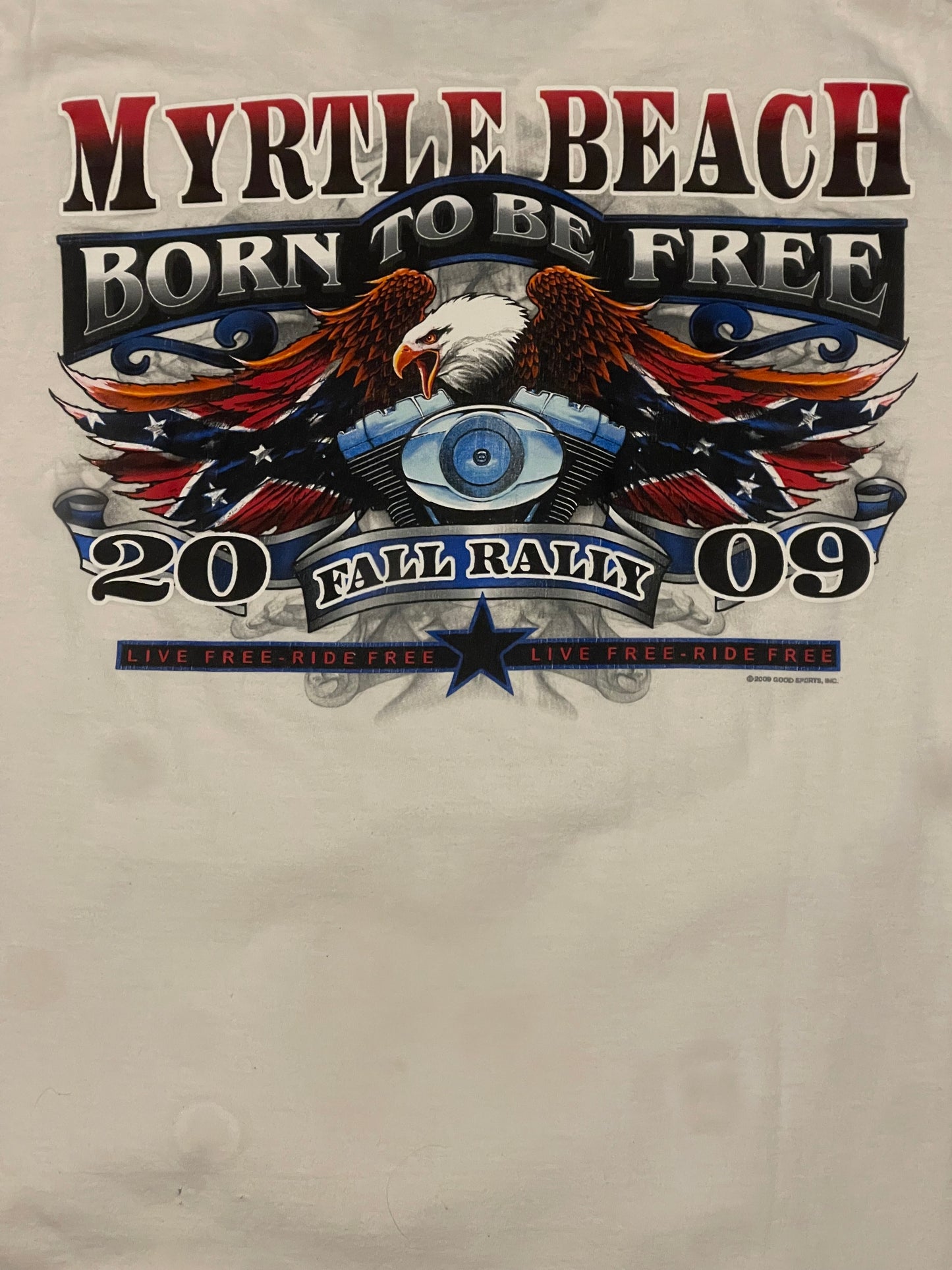 2009 Myrtle Beach Bike Rally Tee