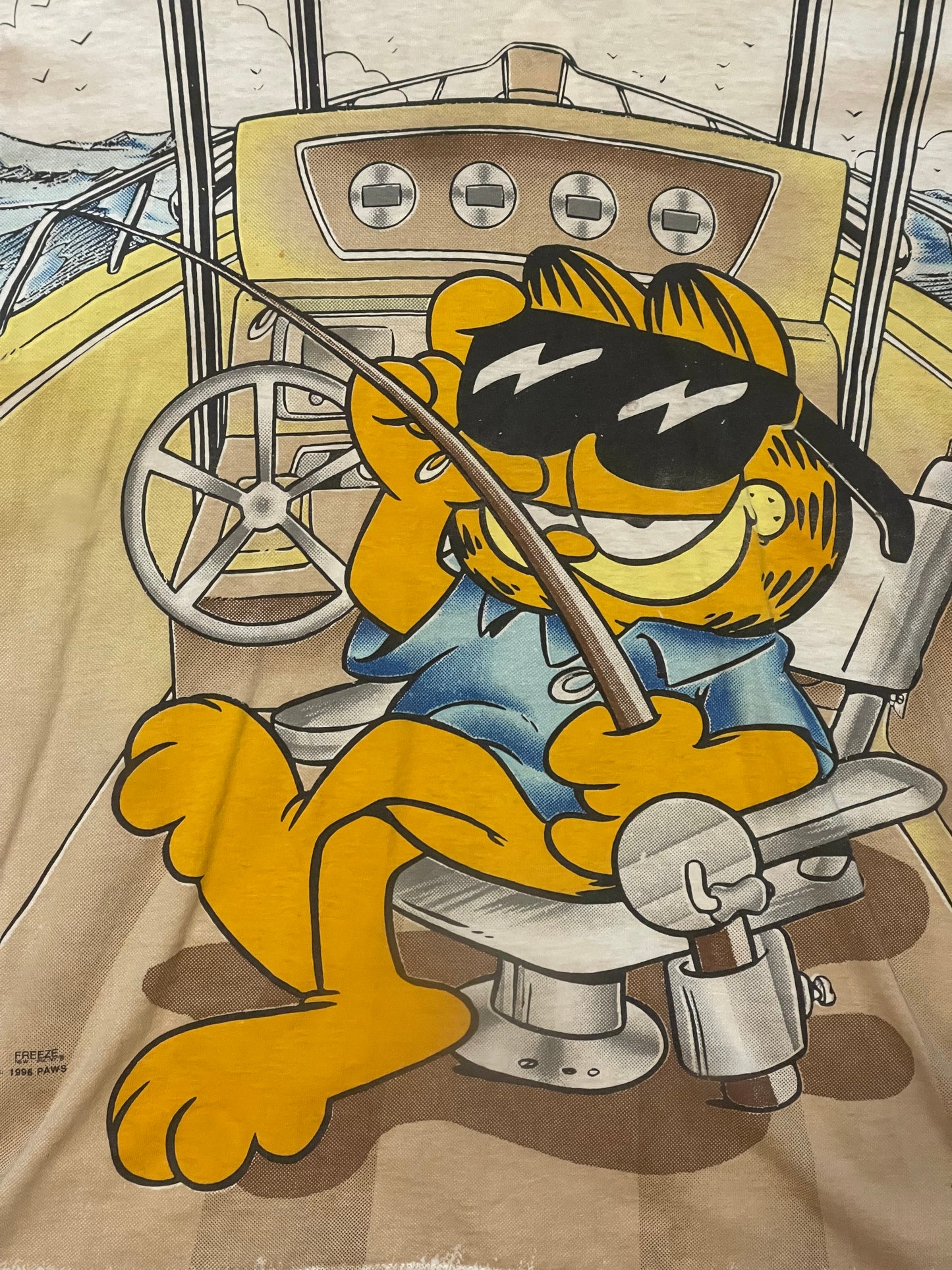 1996 Garfield All Over Print Tee