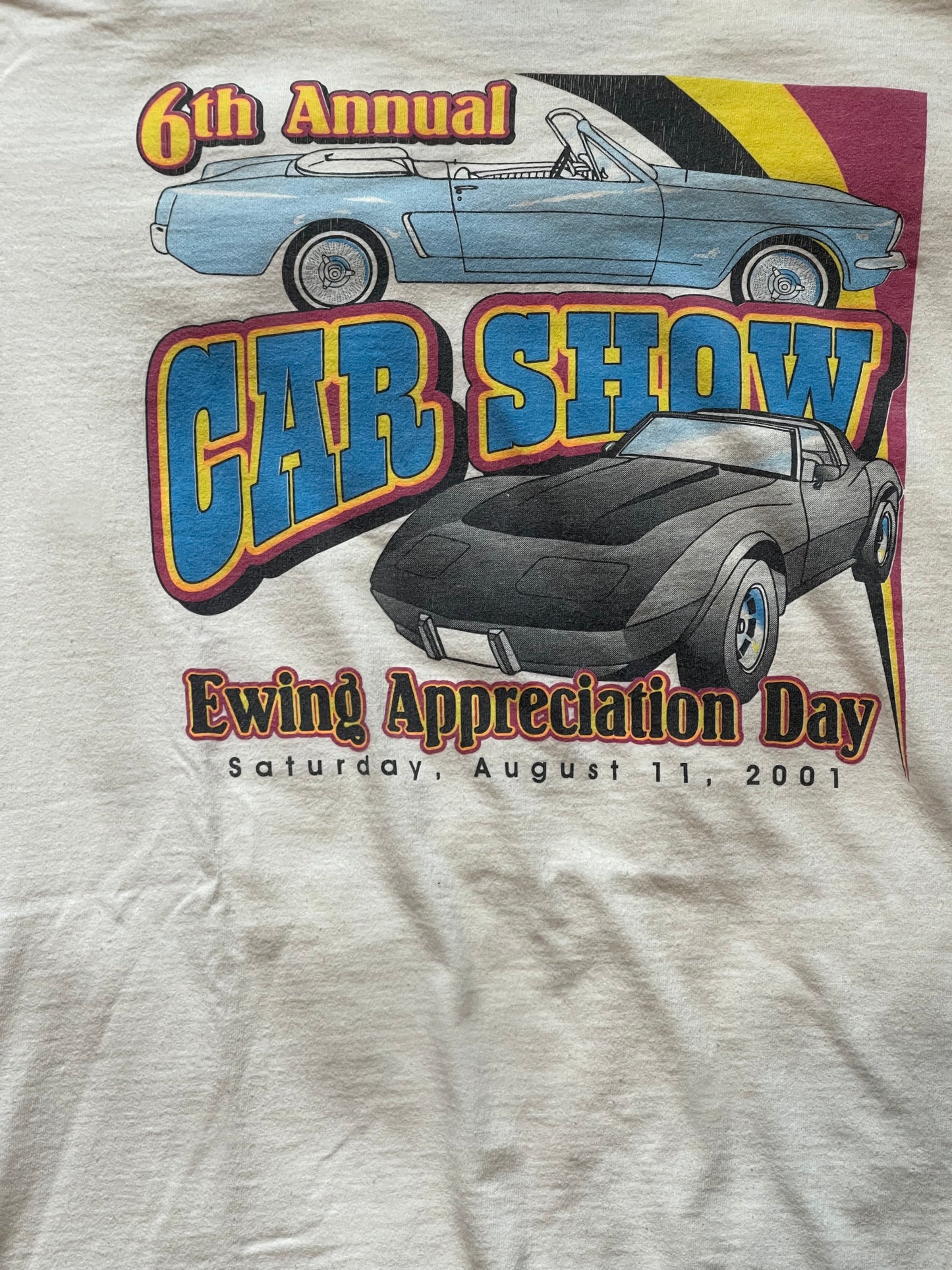 2001 Car Show Tee