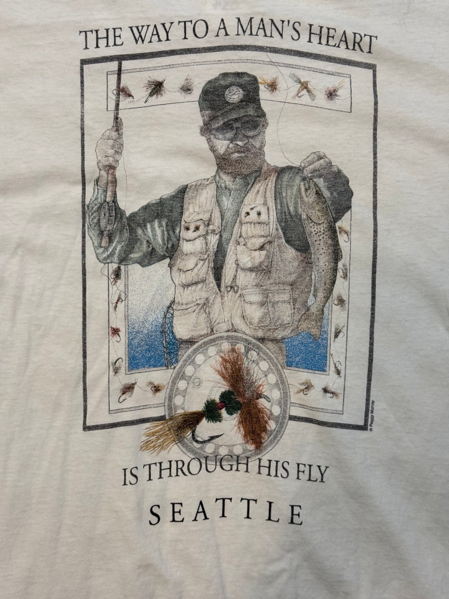 1990’s Seattle Fly Fishing Tee