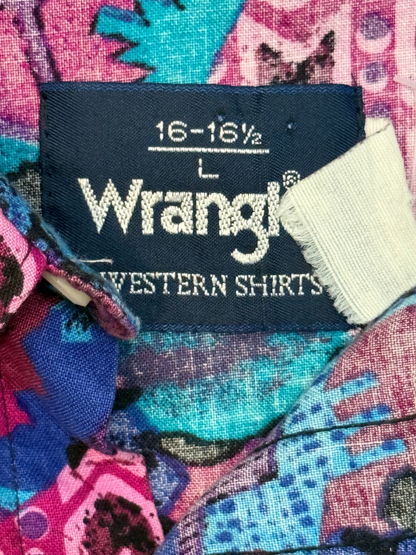 Vintage Wrangler Button Up