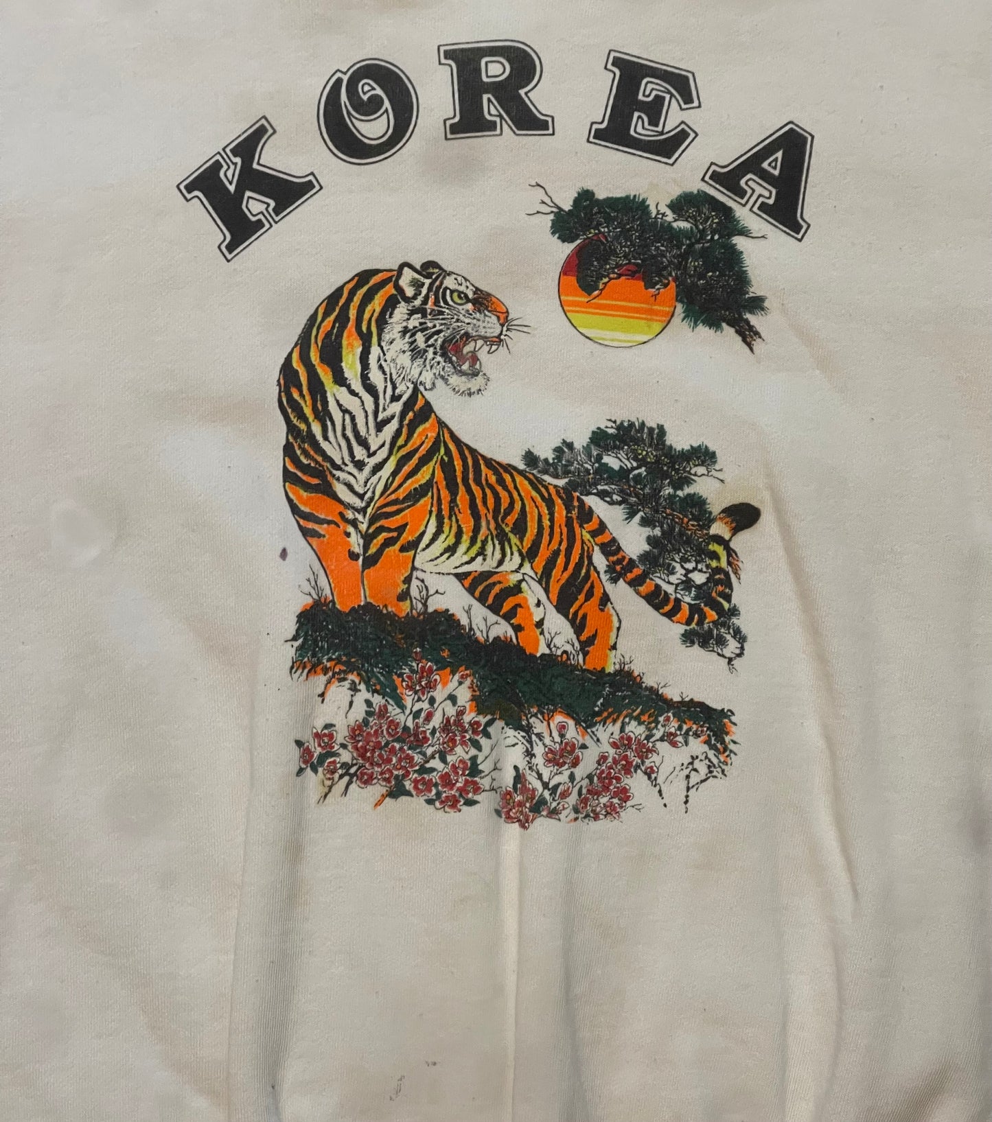 90’s Korea Tiger Crewneck