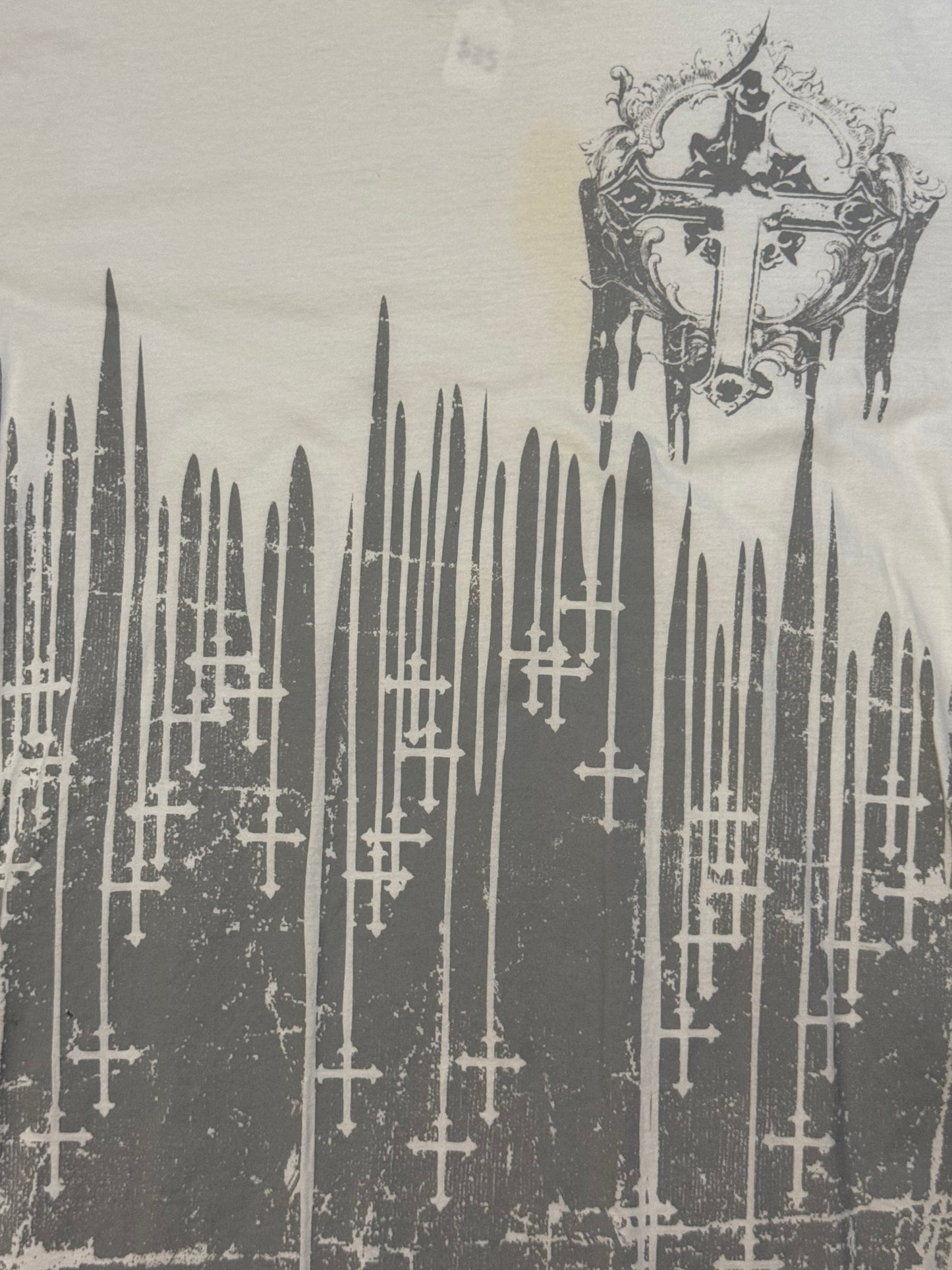 Affliction Style Y2K All Over Print Tee