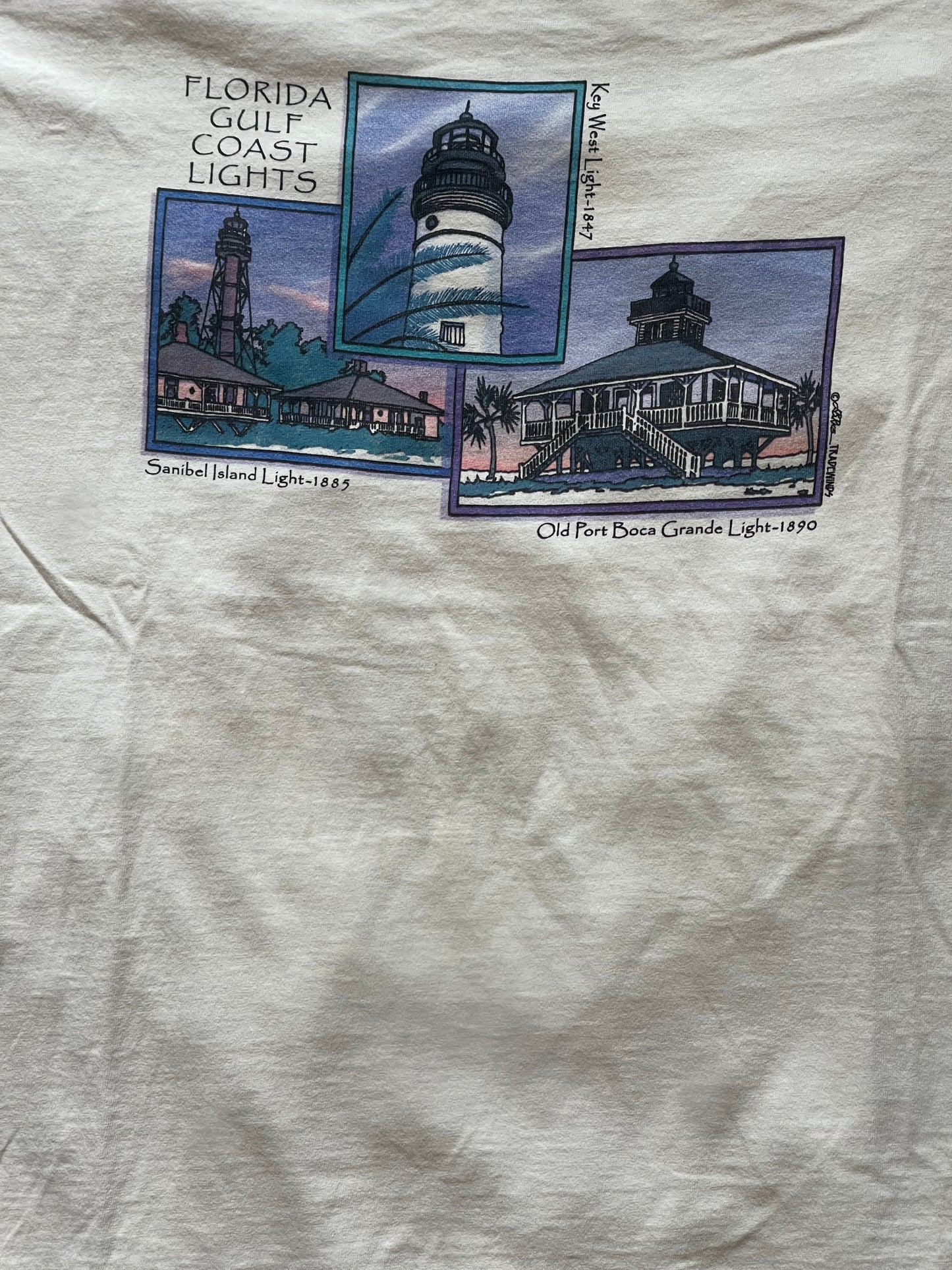 90’s Florida Lighthouses Tee