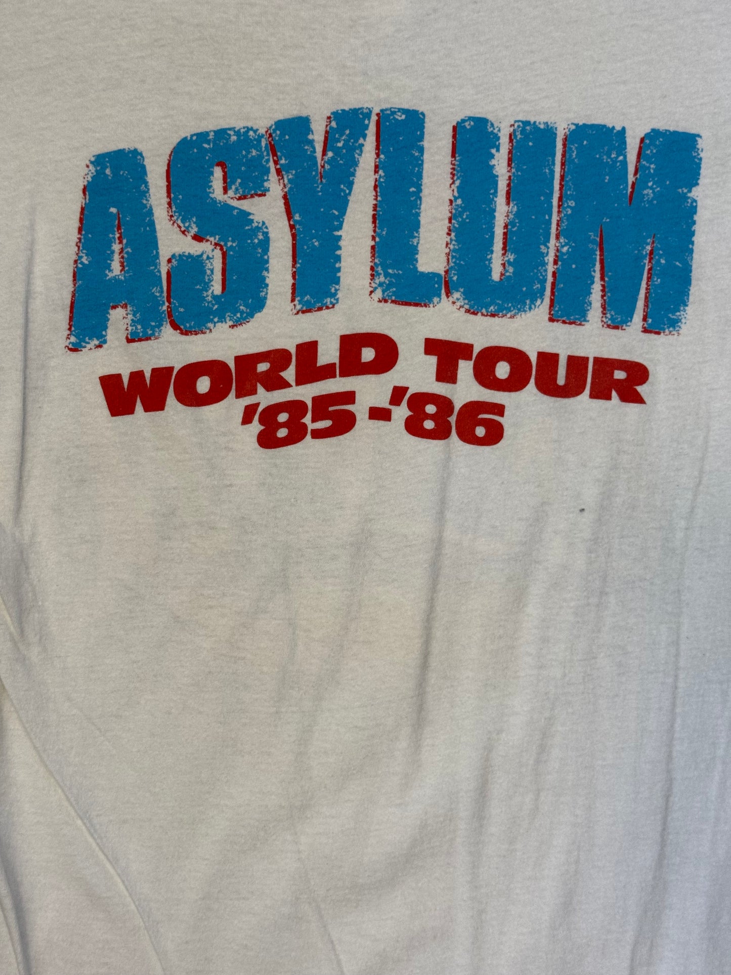 1985 Kiss Asylum Tour Tee