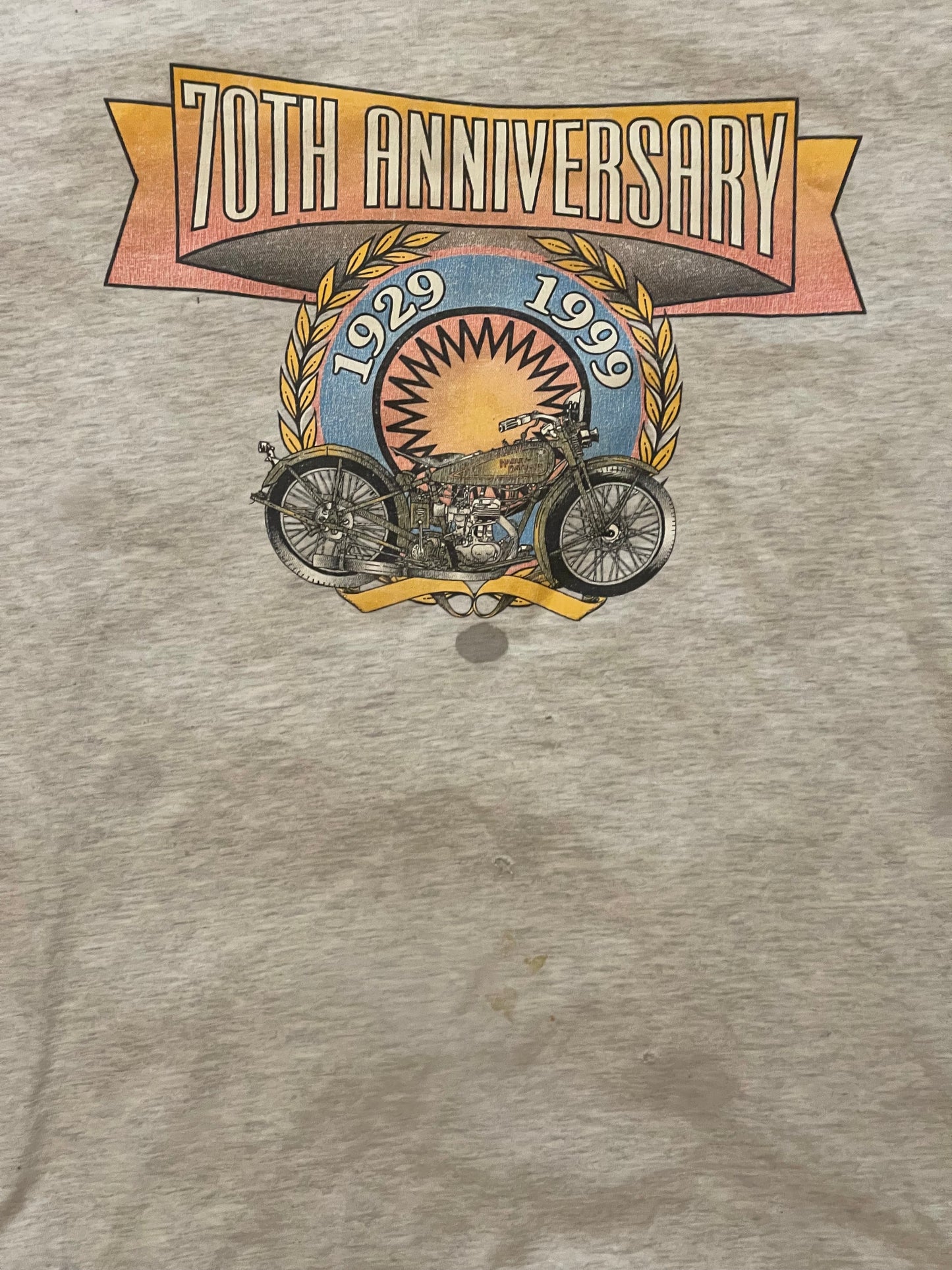 1999 70th Anniversary Harley Shop Tee