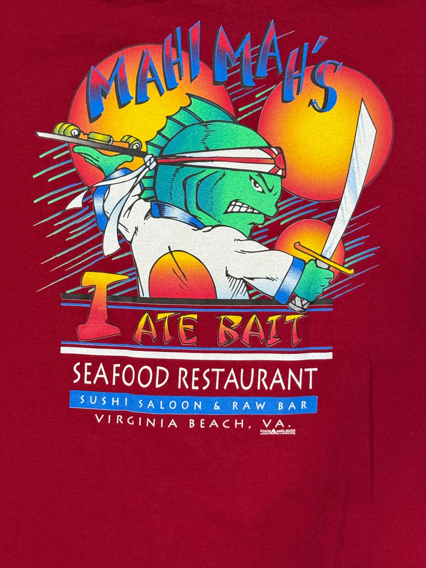 2003 Bar/Restaurant Tee
