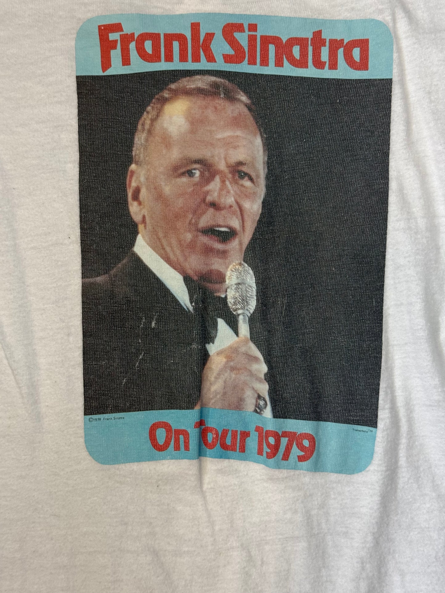 1979 Frank Sinatra Tour Tee